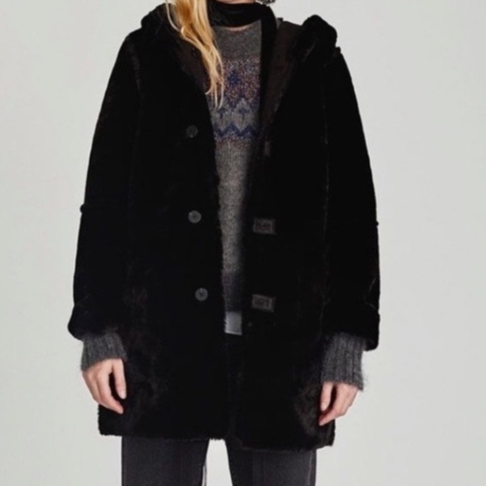 COPY - Reversible black coat